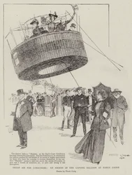 Fresh Air for Londoners, an Ascent in the Captive Balloon at Earl